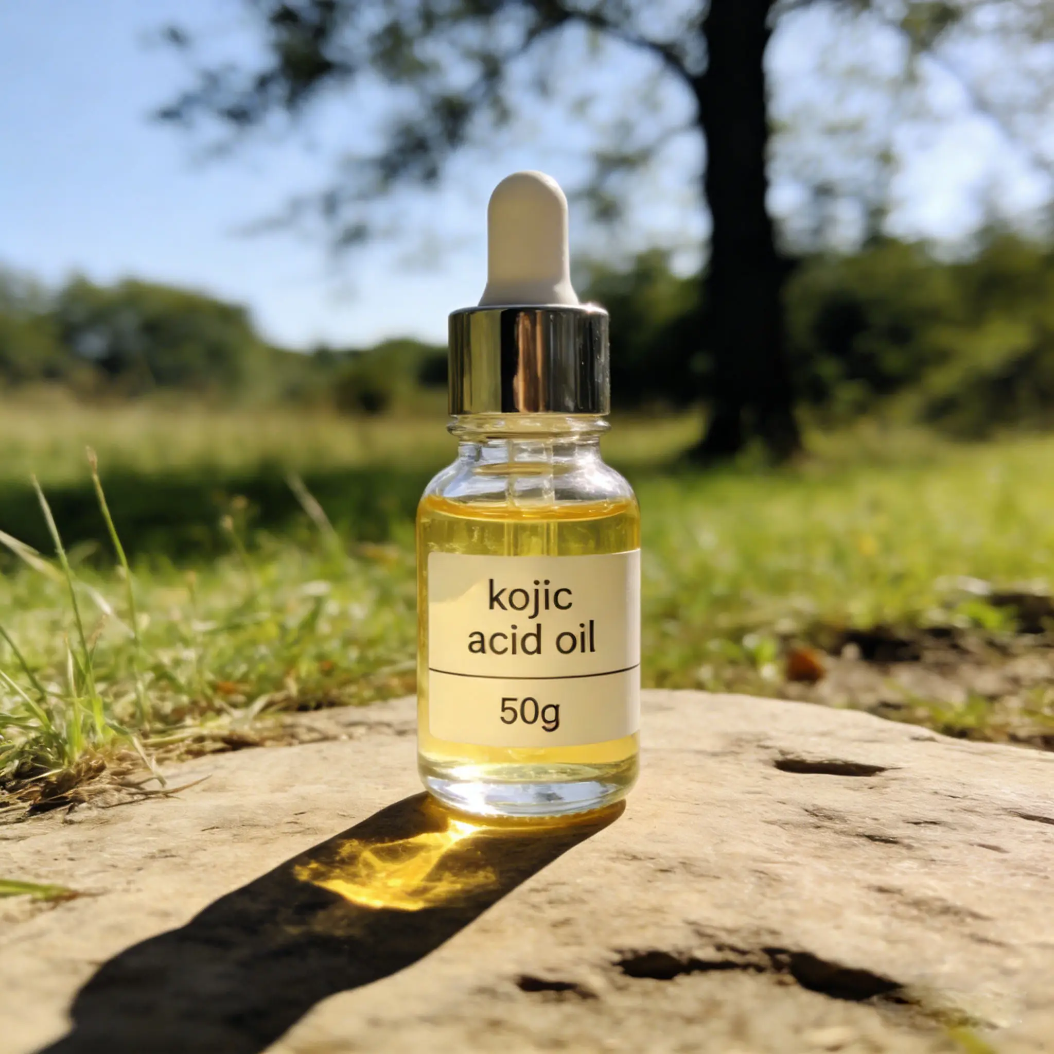 Brightening Moisturizing Kojic Acid Oil Dark Spot Corrector Face Glow Essential Oil