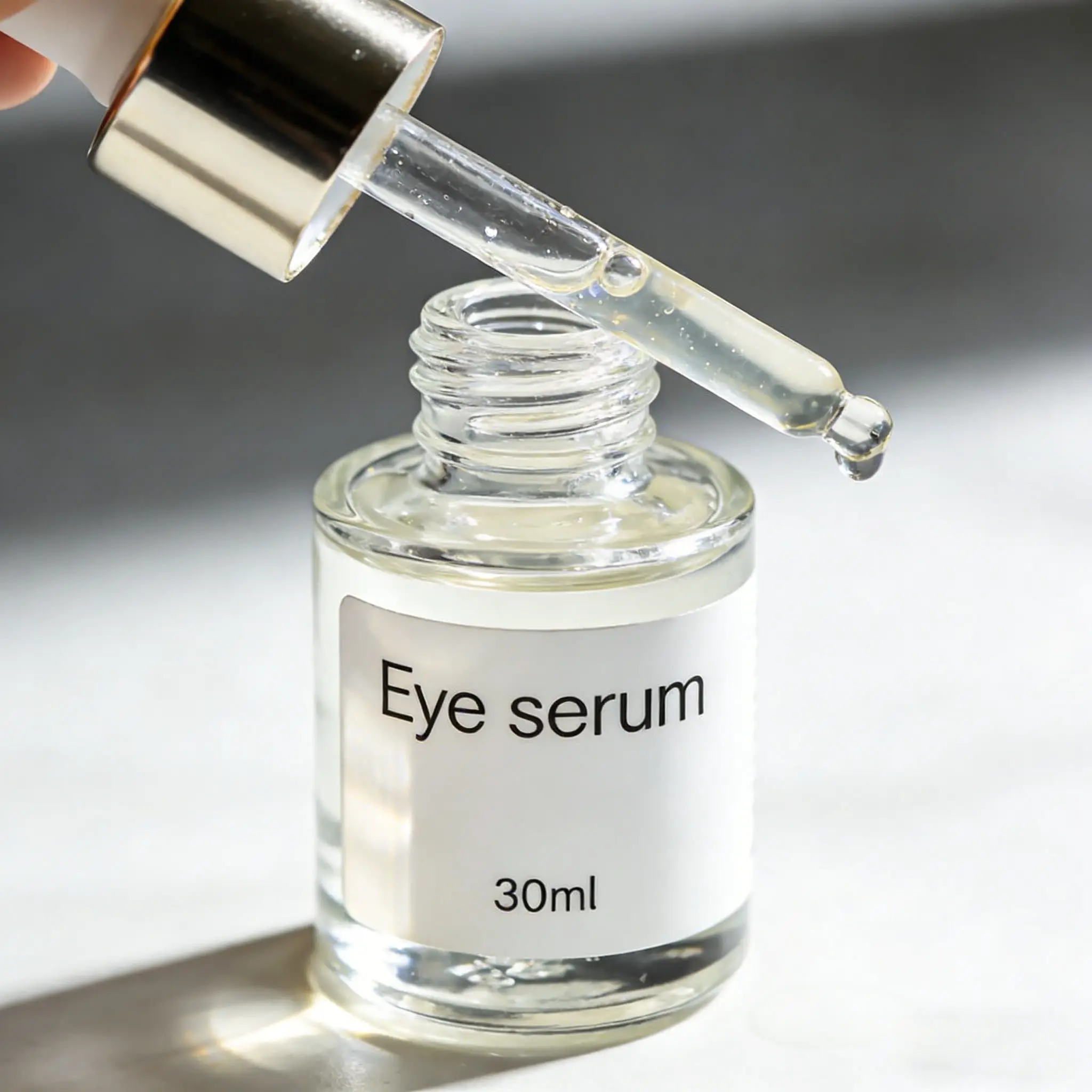 Natural Anti-Aging Eye Serum Reduce Dark Circles Eye Bags Fine Lines Hydrating Eye Care Serum 30ml