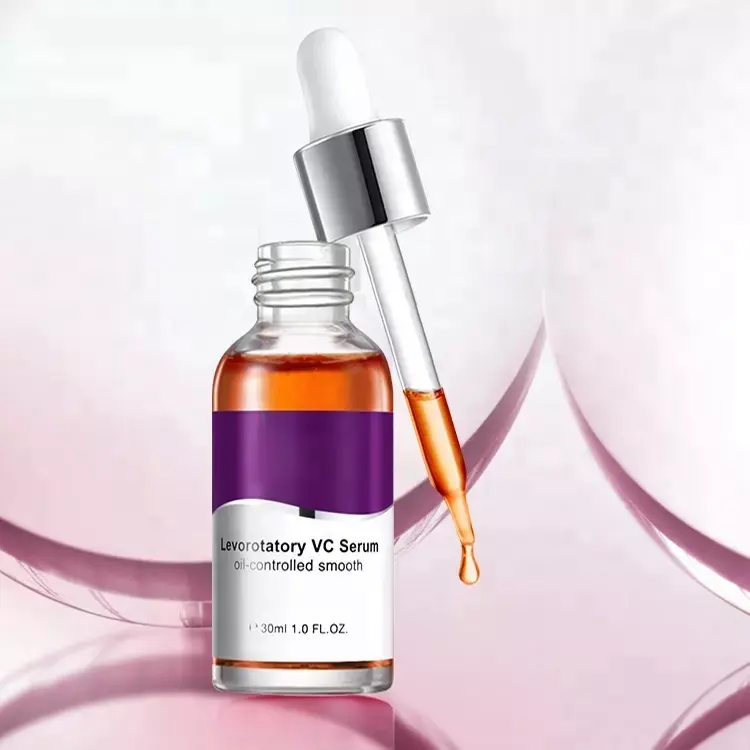 Hyaluronic Acid Liquid Whitening Blemish Ampoules Anti-acne Rejuvenation Solution Snail 30% VC Peptide Face Brightening Serum
