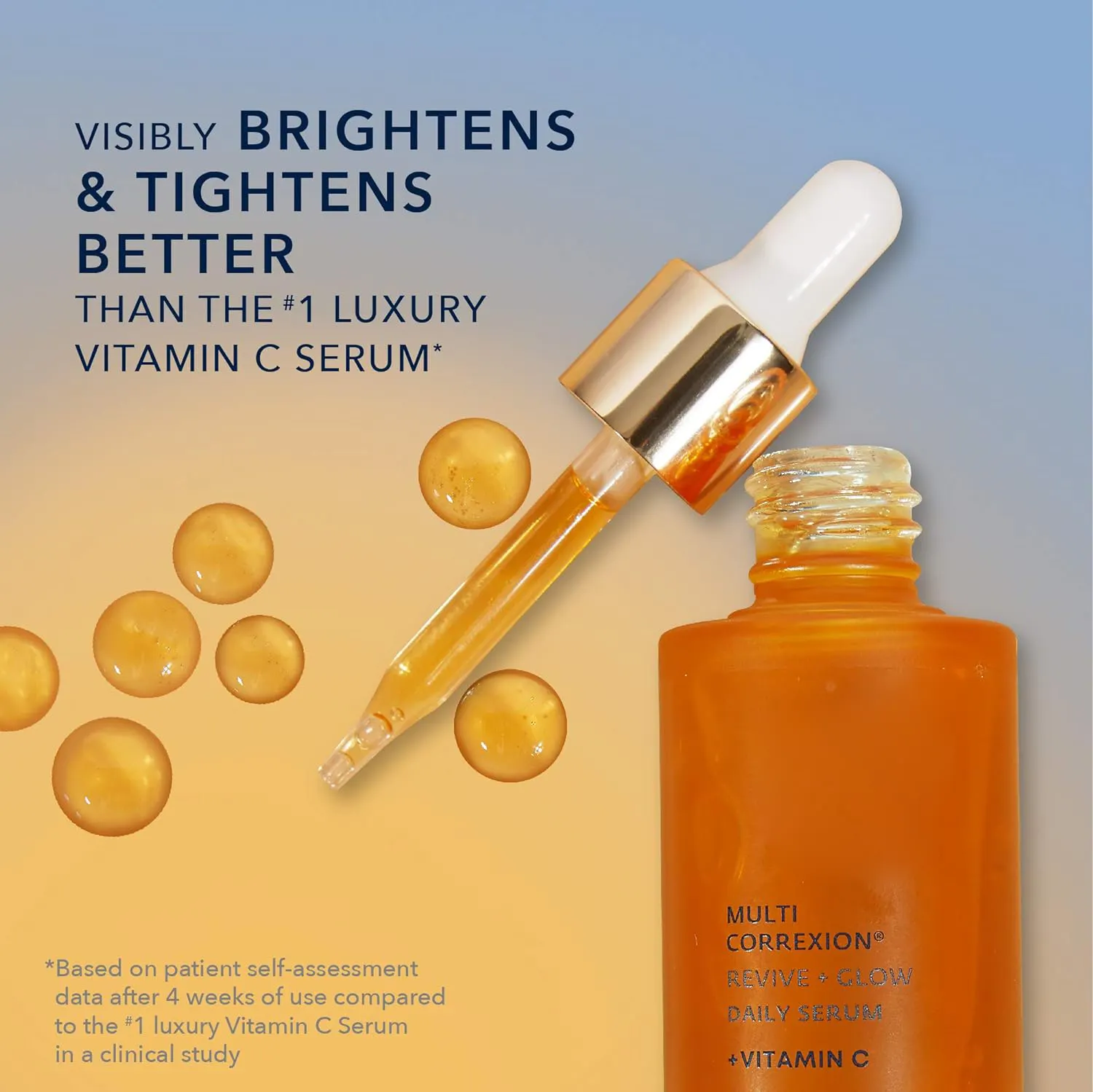 Multi Correxion Revive + Glow 10% Active Vitamin C Serum Daily Face Anti-Aging Wrinkle Treatment Brightening Skin Tone Care detail