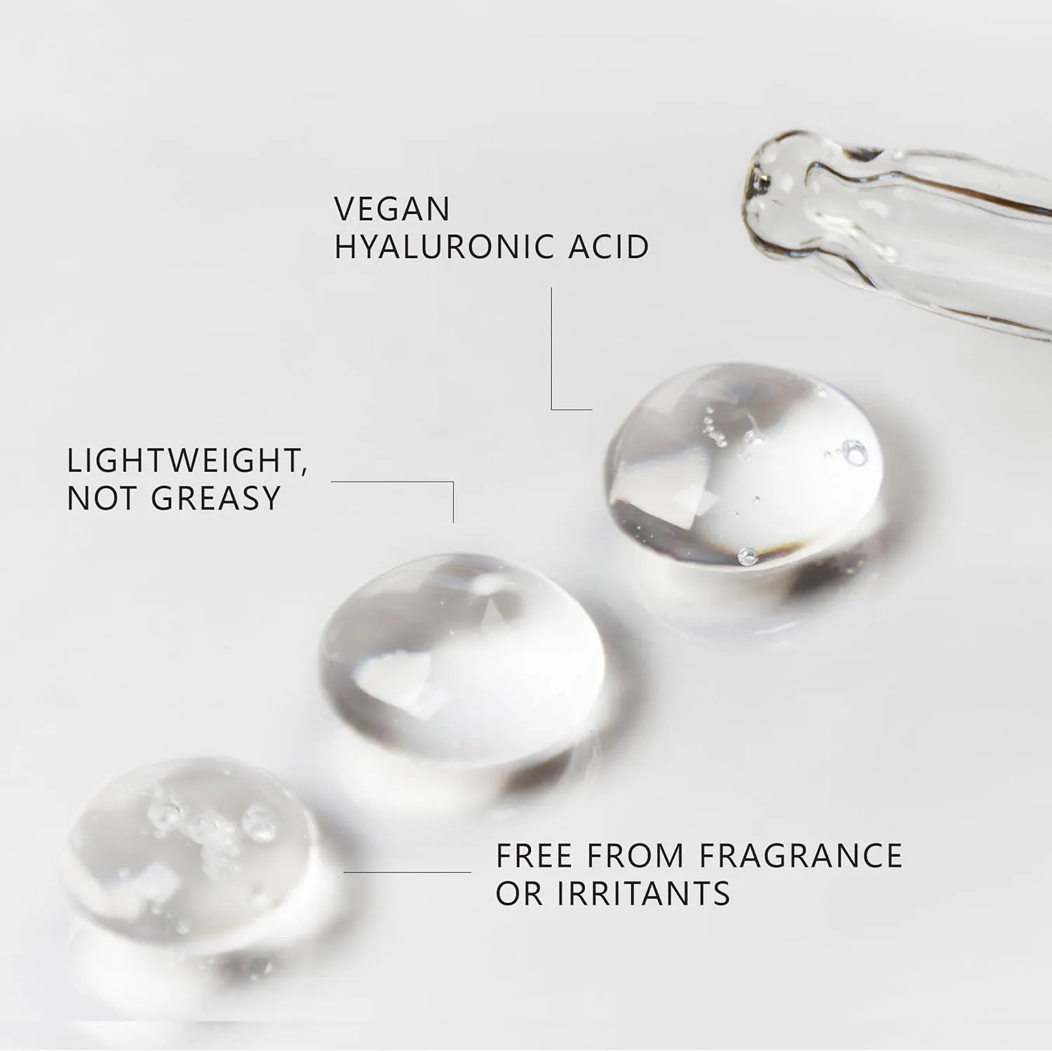 OEM Fragrance-Free Skin Care Serum Green Tea Vitamin B5 Peptides Whitening Oil-Free Fruit Extracts for Hydrating Plumping Fine