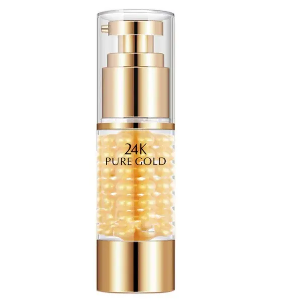 Anti-aging Repairing Anti-Puffiness Face Pink Peptide Luxury Caviar Delay Aging Serum