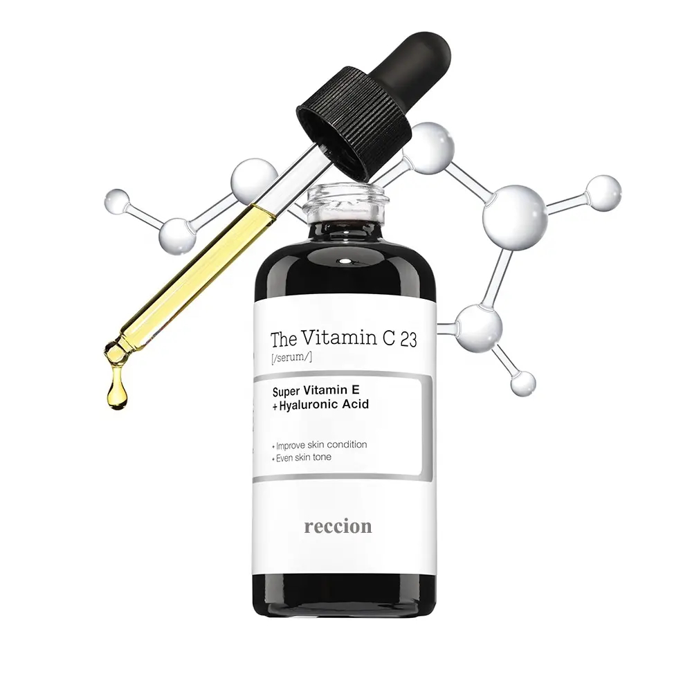 Vitamin C 23% Serum Vitamin E Hyaluronic Acid Whitening Facial Serum Brightening Hydrating Fine Lines Uneven Skin Tone Dull Skin