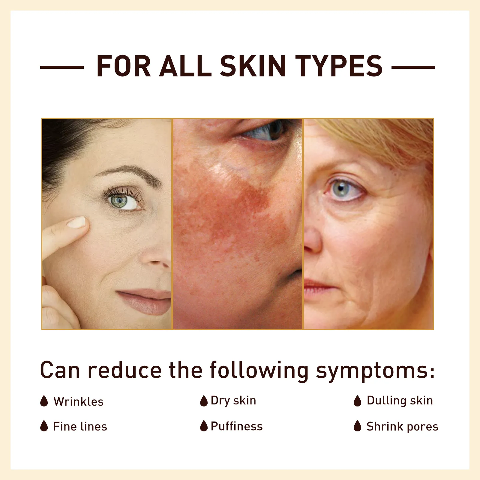 Private Label Hyaluronic Acid Face Serum Rice Smoothing Anti-Aging Whitening Firming Nourishing Anti-Cracking Repairing