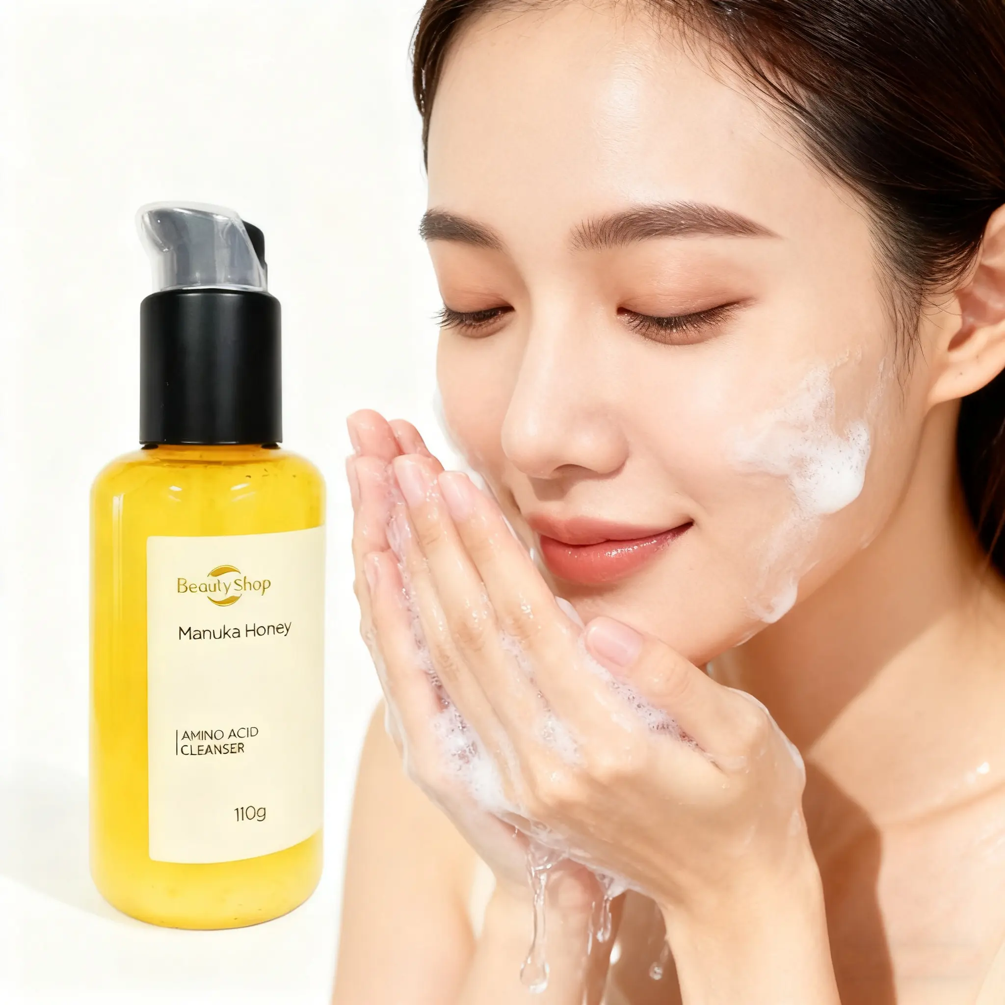 Vitamin E Manuka Honey Face Cleanser Bright Moisturizing Anti-cracking Repair Whitening Anti-aging Nourishing Face Skin