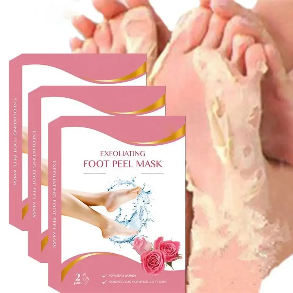 Foot Care Exfoliation Mask Organic Foot Peel Mask Peeling Nourishing Exfoliating Feet Mask