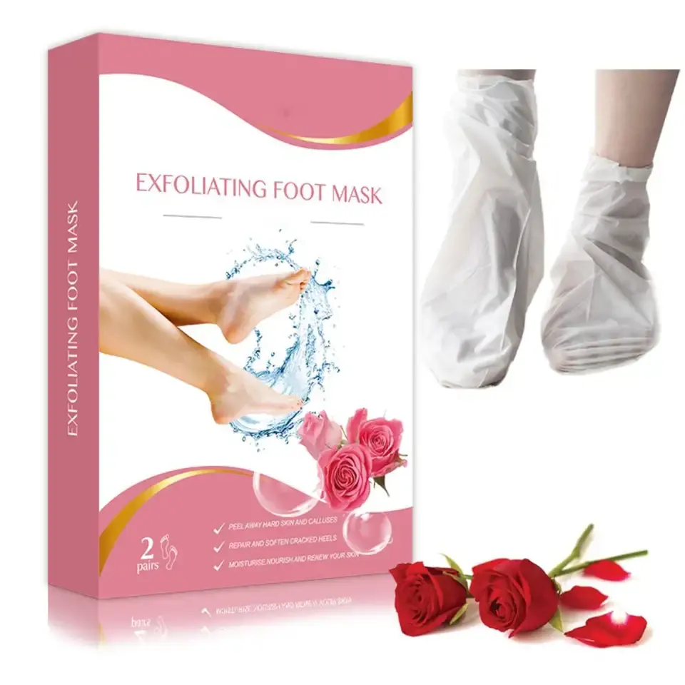 Hand and Feet Treatment Mask Remove Dead Skin Exfoliating Foot Mask Foot Care Organic Peeling Exfoliating Repair Foot Masks