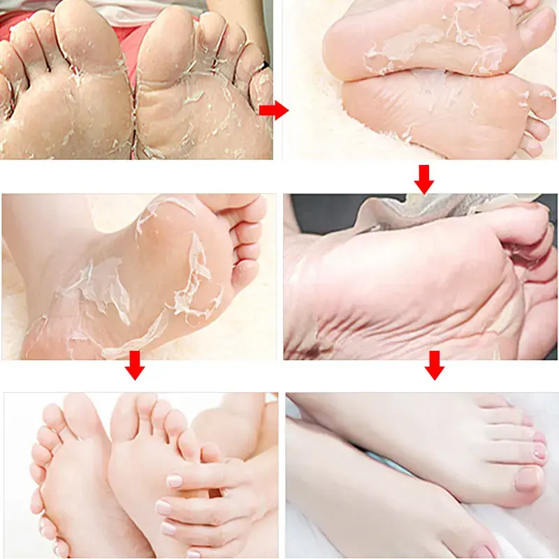 Hand and Feet Treatment Mask Remove Dead Skin Exfoliating Foot Mask Foot Care Organic Peeling Exfoliating Repair Foot Masks