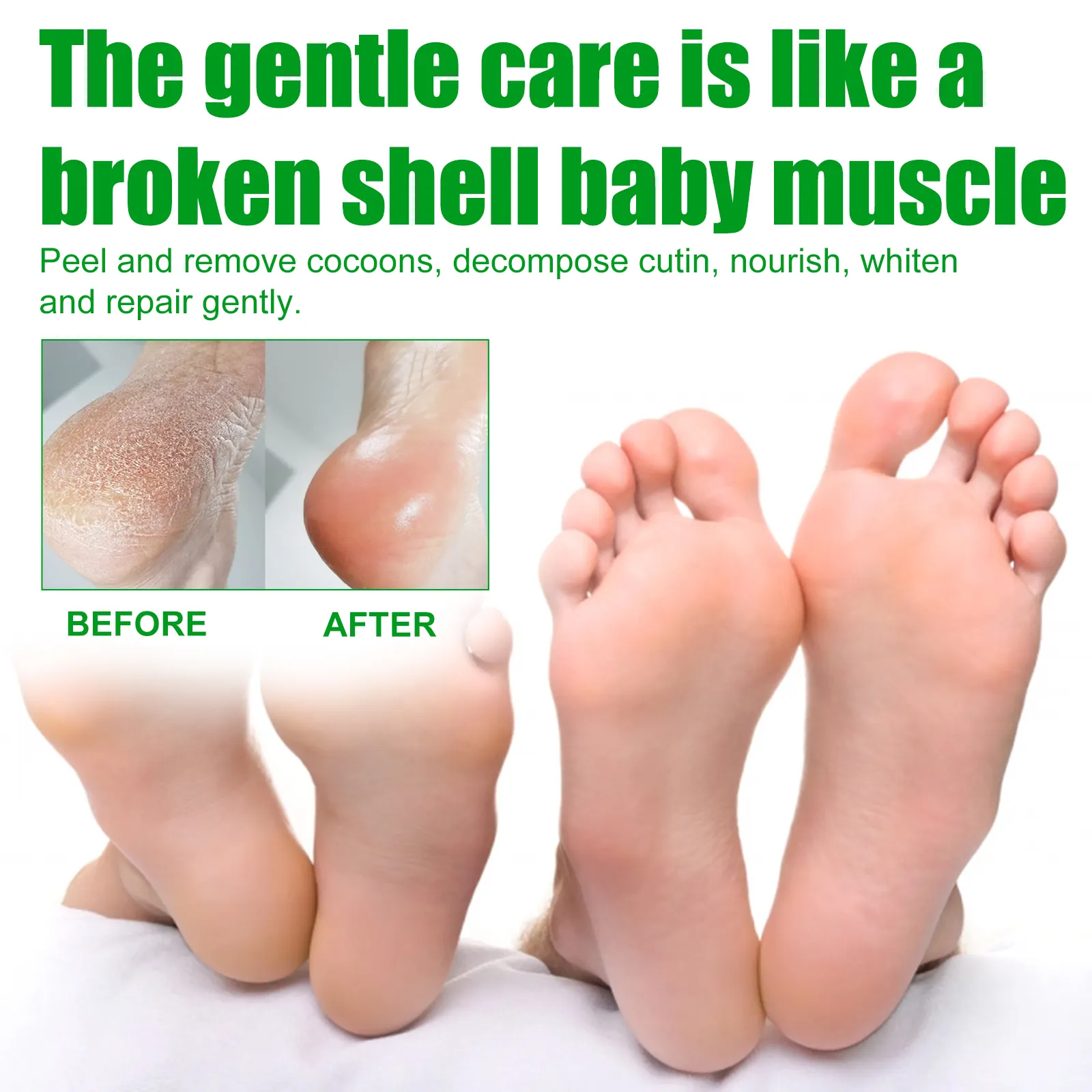 Custom logo Natural Skin Care Aloe Vera Exfoliating Foot Mask Whitening Deep Hydration Moisturizing Remove Cocoons Foot Mask