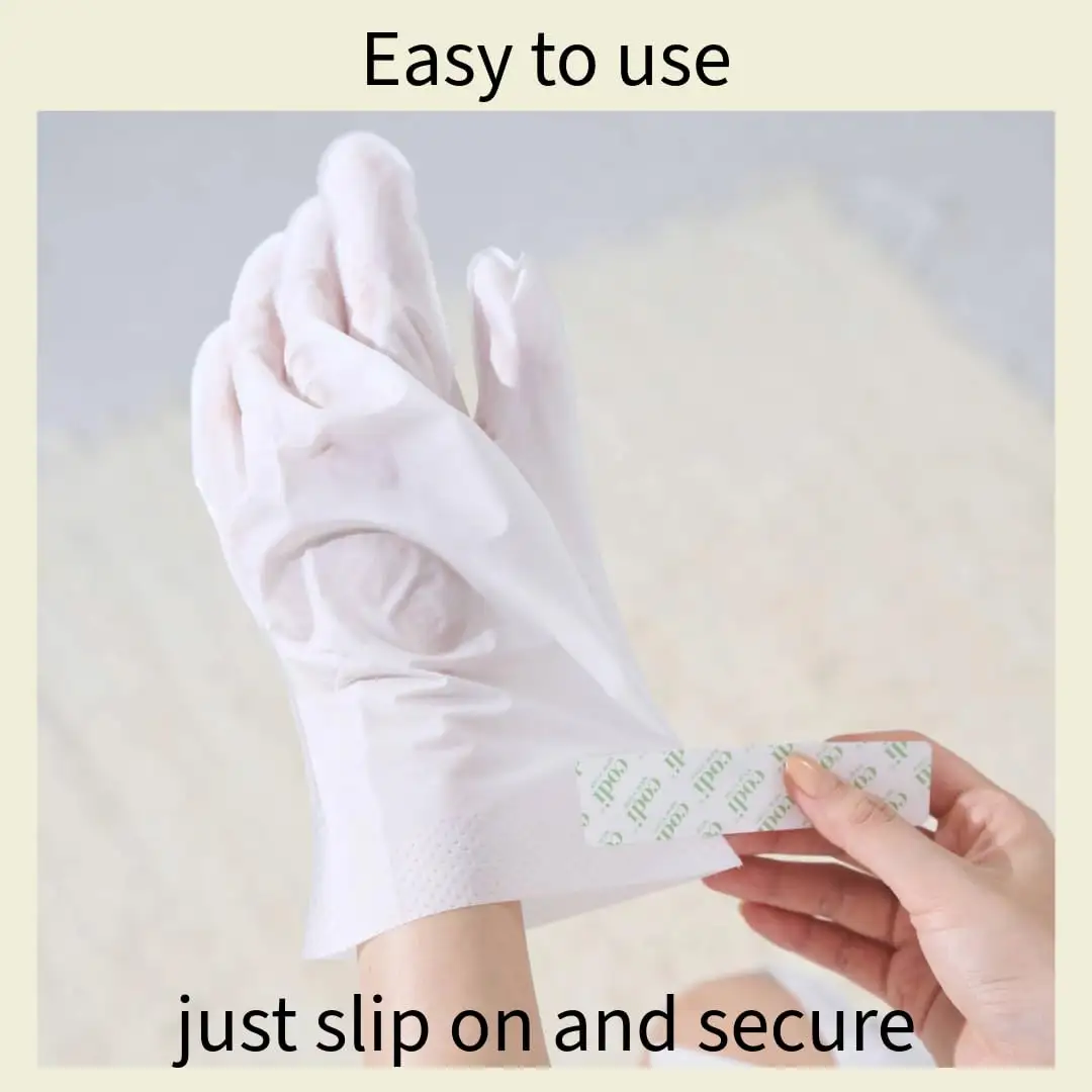 Hand Masks Moisturizing Glove, Hydrating Hand Masks for Dry Peeling Hands, Exfoliating Collagen Moisturizing Lavender Hand Mask