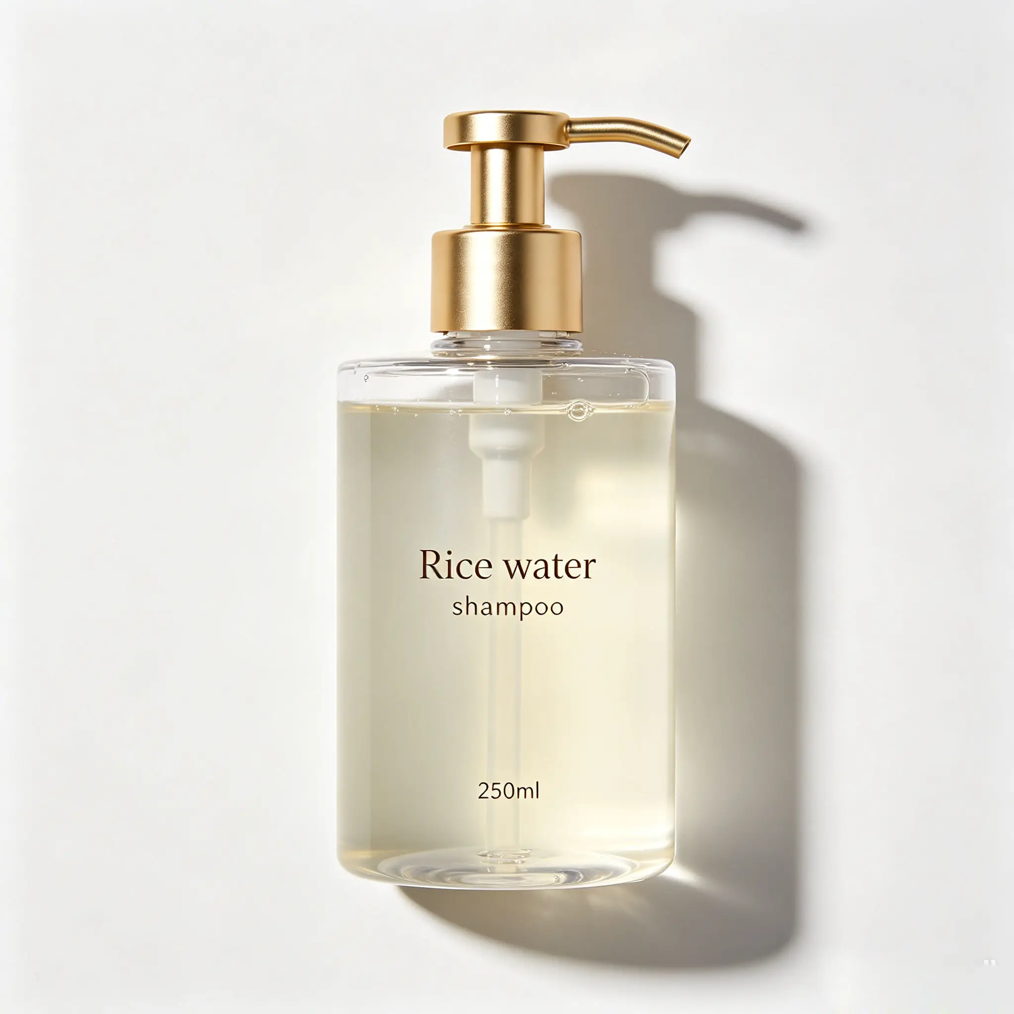 Rice Water Shampoo Hair Repair Growth Shampoo Private Label Rice Hair Care Strengthen Hair Roots Reduce Hair Loss