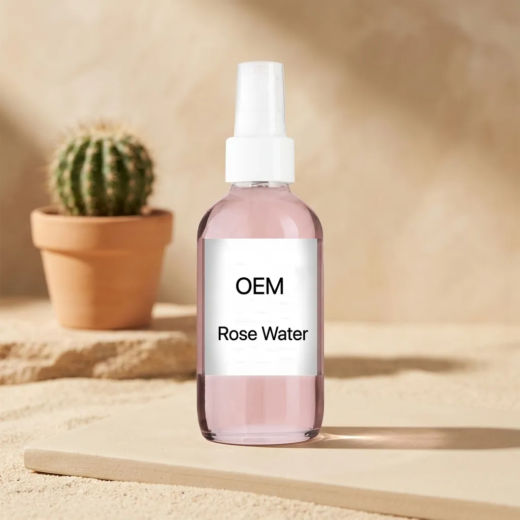 Rose Hydrosol Pure, Steam Distilled, All Natural, Non GMO, Alcohol Free, Bulk Hydrating Toning Cleansing Floral Water Rose Water