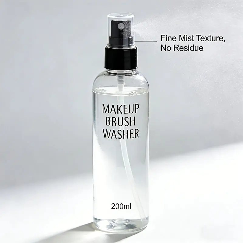 200ml Makeup Brush Washer Quick-Drying Gentle Cleaning Spray for Cosmetic Tools