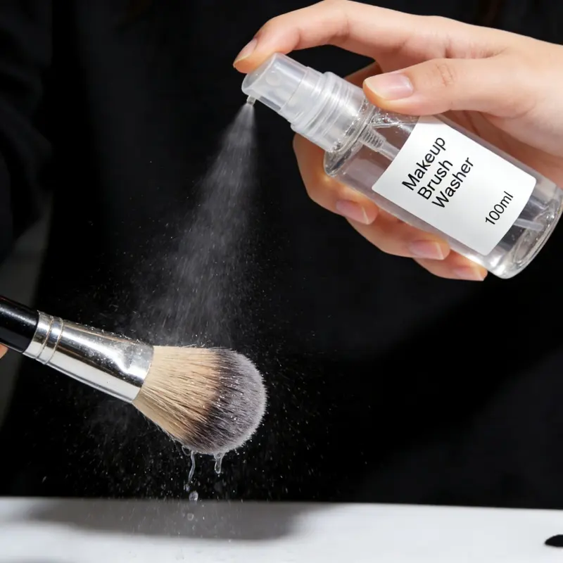 100ml Makeup Brush Washer Quick-drying Gentle Brush Cleaning Spray for Cosmetic Tools
