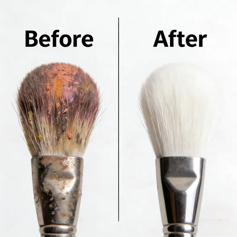 100ml Makeup Brush Washer Quick-drying Gentle Brush Cleaning Spray for Cosmetic Tools