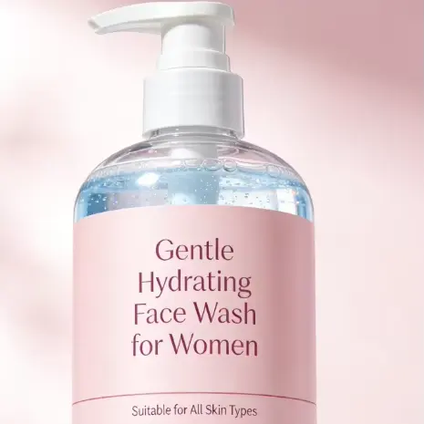 Organic Vitamin C Liquid Face Wash for Women with Deep Cleansing & Oil Control-Private Label