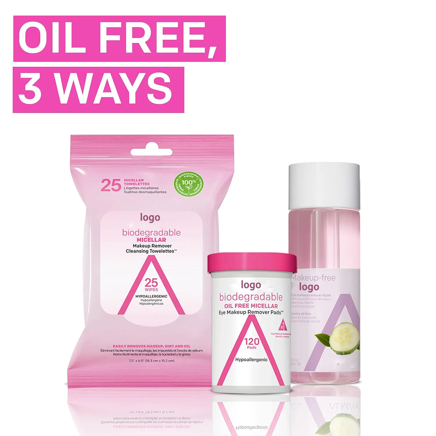 OEM&ODM Herbal Eye & Face Makeup Remover Cleansing Balm with Aloe Oil Free Hypoallergenic Fragrance Free for Sensitive Skin