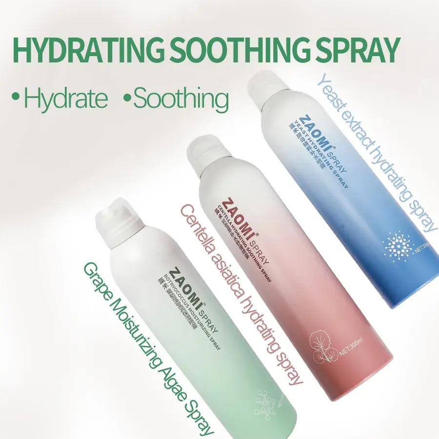 Private Brand Centella Asiatica Hyaluronic Acid Water Replenishing Spray Soothes Sensitive Skin Shrinks Pores Controls Oil
