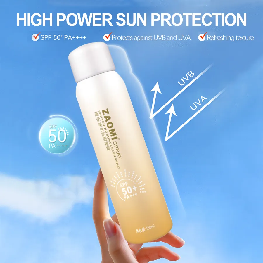 Universal Anti-Uv Skin Care Products for Men and Women Whitening and Sunscreen Spray 150ml