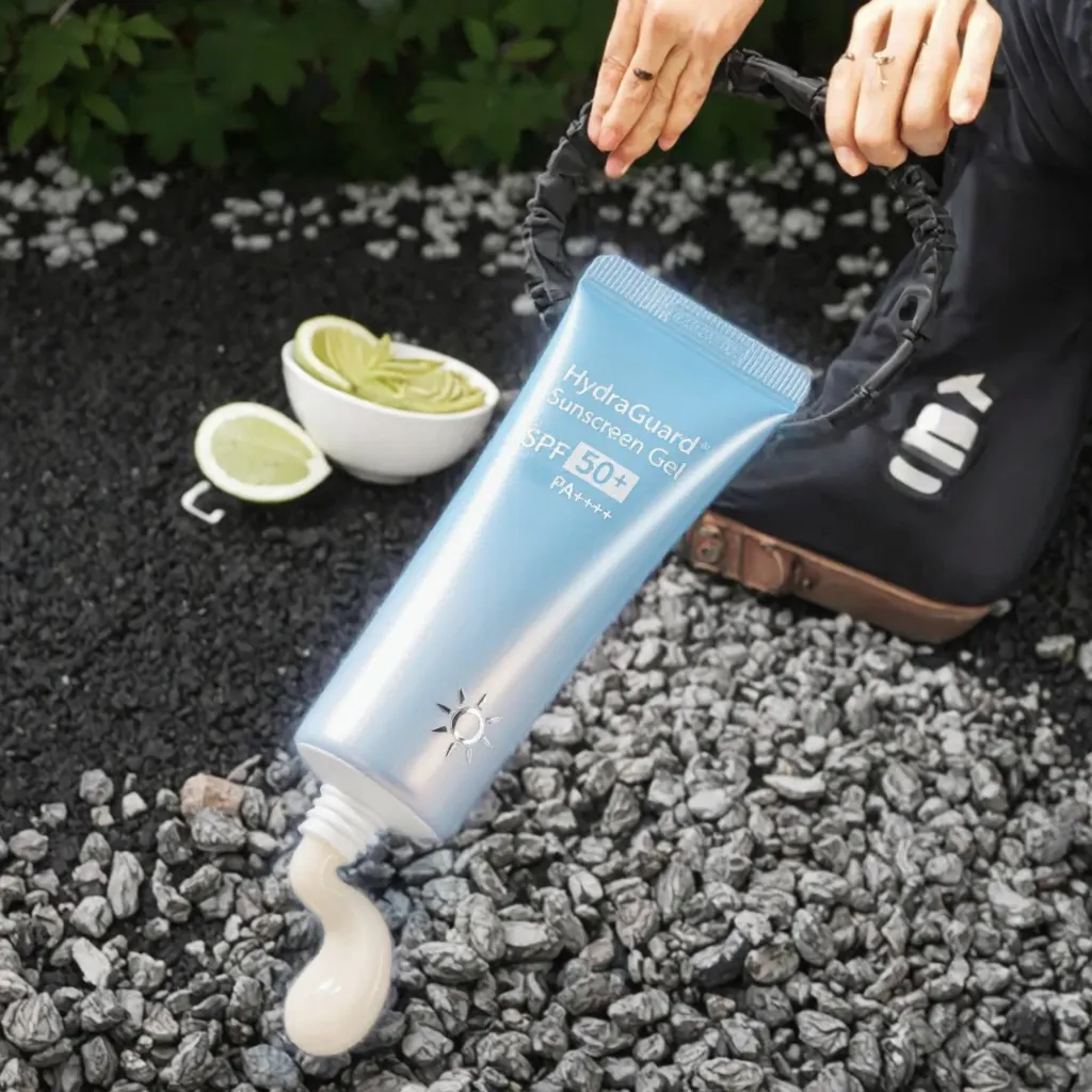 Sunscreen SPF 50 Whitening Moisturizer Cream for Daily UV Protection Non-Greasy Lightweight Formula Revitalize Skin Tone
