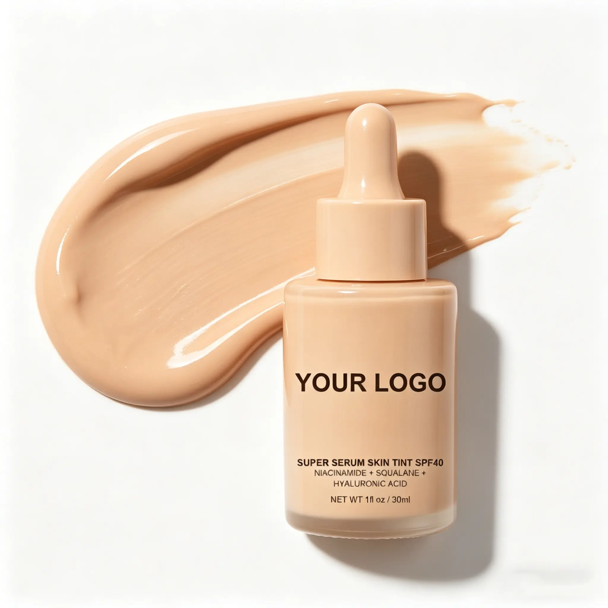 Wholesale 4-in-1 Primer SPF 40 Sunscreen Concealer Foundation Liquid Pores Lasting Private Label Moisturizing Skin Tint