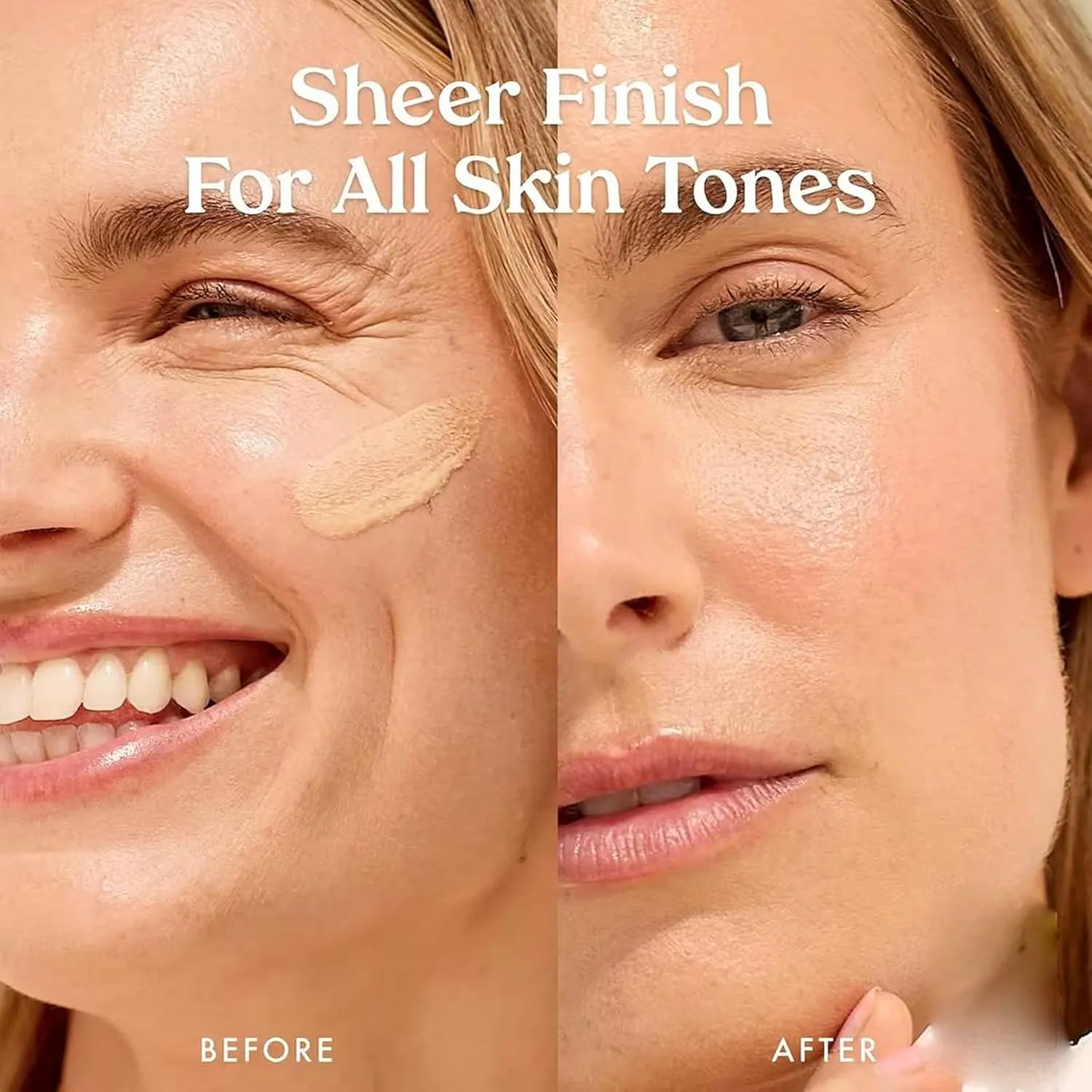 Sheer Tint Broad Spectrum SPF 50 Tinted Water-Resistant Hydrating Tinted Sunscreen for Use Alone or Under Foundation & Makeup
