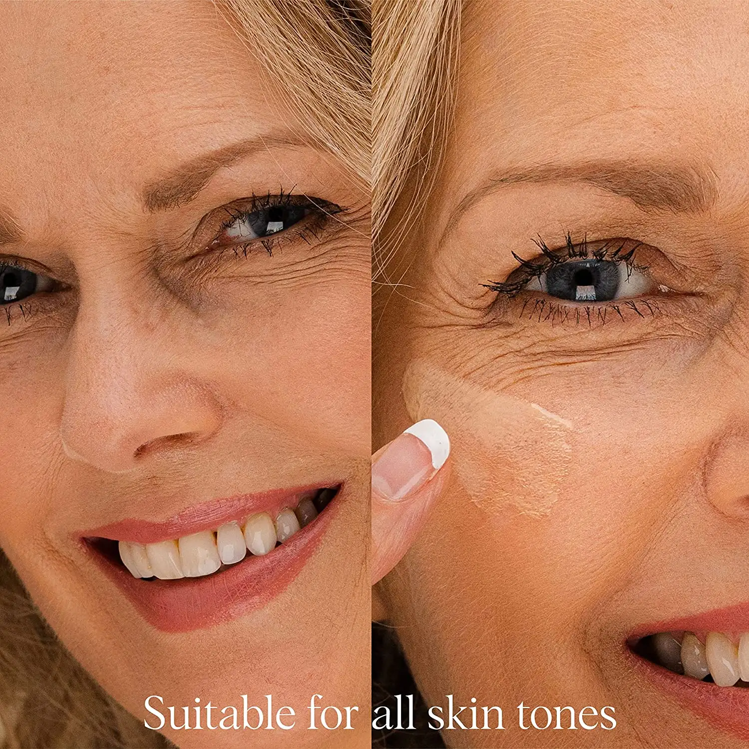 Anti-Aging Tinted Moisturizer with SPF 46 All-In-One Face Sunscreen and Foundation Protection Against UVA and UVB Rays