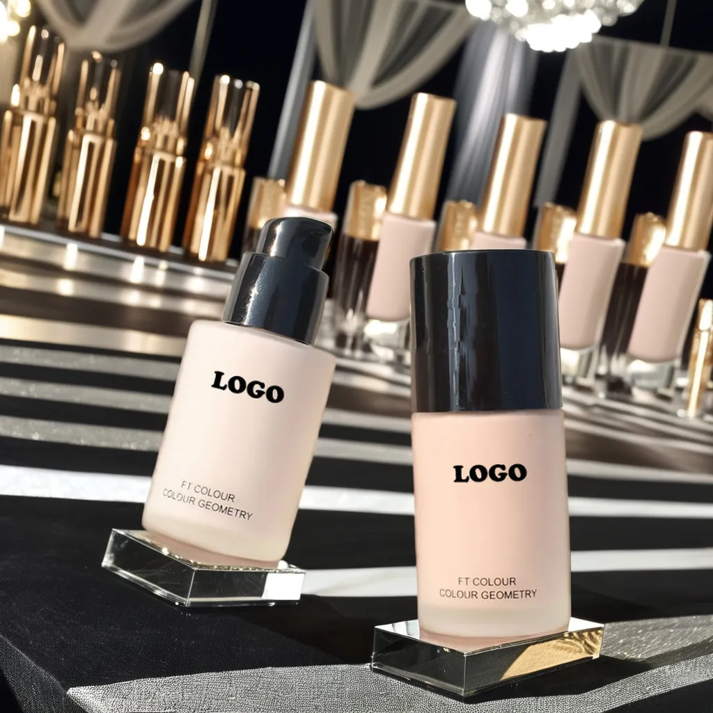 18 Color Vegan Cruelty-Free Waterproof Full Coverage Matte Foundation Private Label Sunscreen Super Sweat-proof New Liquid