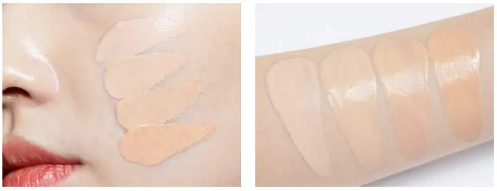 Private Label Pure Beige Liquid Foundation Oil-Free Poreless Long Lasting Matte Makeup with Vegan Ingredients 1 Count Facial Use