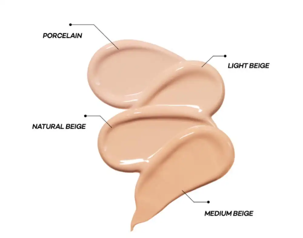 Private Label Pure Beige Liquid Foundation Oil-Free Poreless Long Lasting Matte Makeup with Vegan Ingredients 1 Count Facial Use