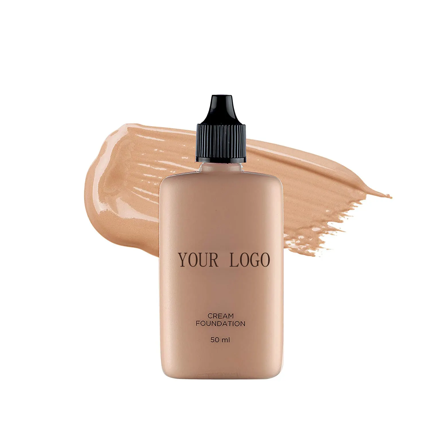 Wholesale Private Label Vegan Long Lasting Sweatproof Waterproof Makeup Face Foundation Liquid for 40 Colors Custom Party Logo