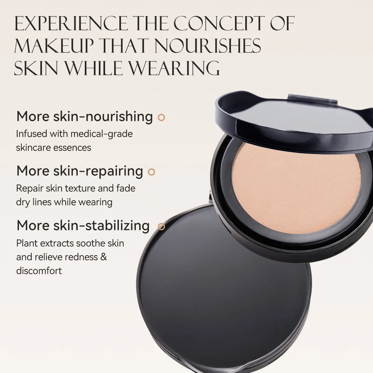 Cream Air Cushion Box Replacement Refill Core Powder Puff Sponge Lightening Chemical Mineral Anti-Wrinkle Dark Circles