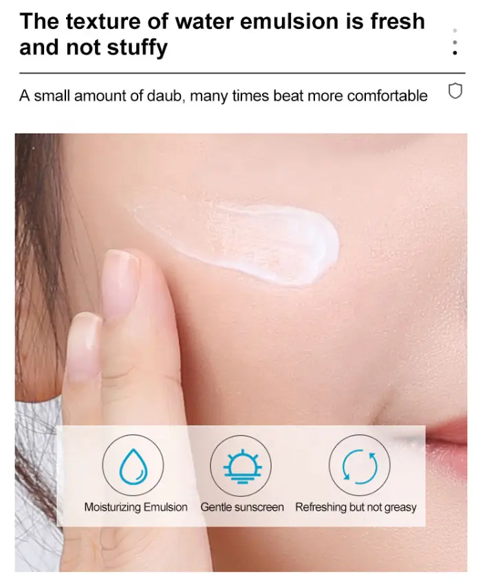 SPF 30 Face Cream & Lotion with Hyaluronic Acid Sunscreen for Glowing Skin
