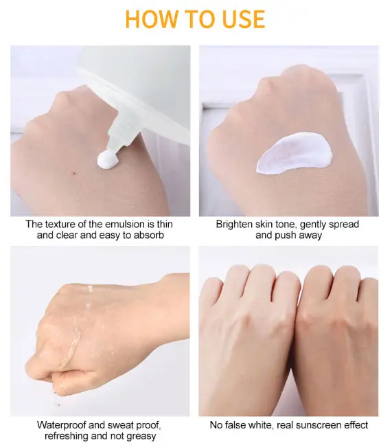 SPF 30 Face Cream & Lotion with Hyaluronic Acid Sunscreen for Glowing Skin