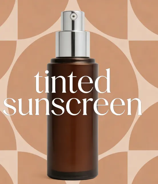Tinted SPF50+ PA++++ Oil-Free Hydrating Vegan Sunscreen Cream for All Skin Types