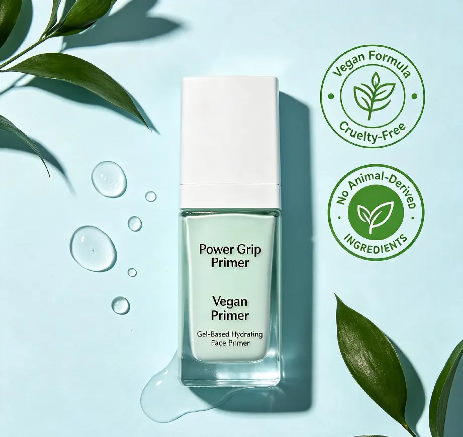 Power Grip Primer, Gel-Based & Hydrating Face Primer for Smoothing Skin & Gripping Makeup, Moisturizing & Priming, Vegan Primer