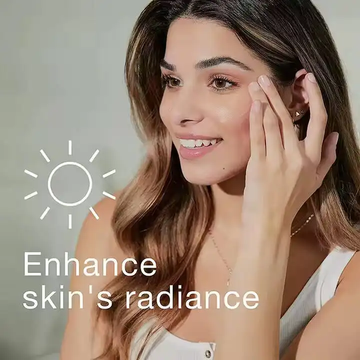 Wholesale Skin Face Invisible Daily Defense Sunscreen SPF 60+ Moisturizing Primer Serum with Hyaluronic Acid Liquid Makeup Base