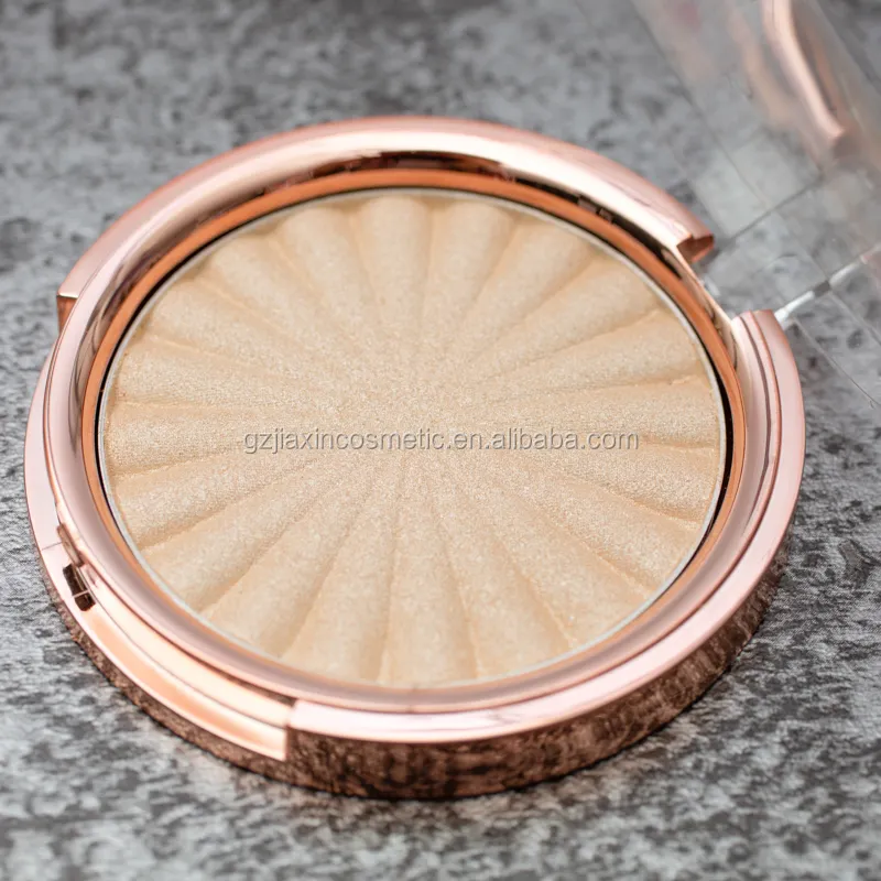 New Illuminator Glow Blusher Highlighter Loose Powder Palette Custom Logo Private Label OEM Mineral High Pigment Long Lasting