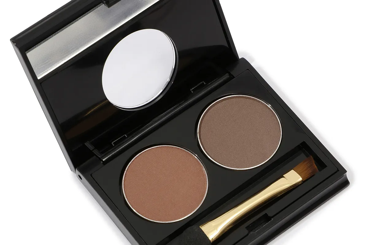 Wholesale Private Label Finishing Eyebrow Powder 2 Colors Waterproof Long Lasting Makeup Eyebrow Powder