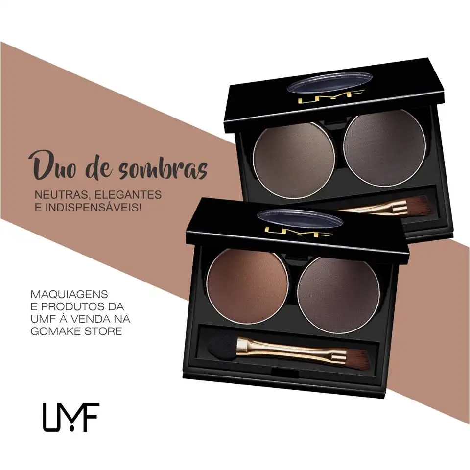 Wholesale Private Label Finishing Eyebrow Powder 2 Colors Waterproof Long Lasting Makeup Eyebrow Powder