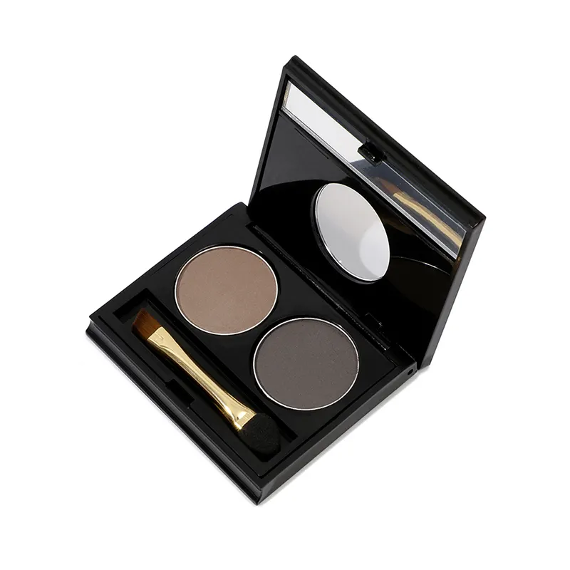 Wholesale Private Label Finishing Eyebrow Powder 2 Colors Waterproof Long Lasting Makeup Eyebrow Powder