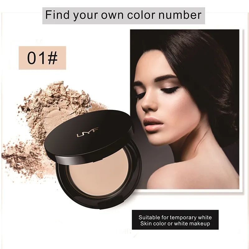 Custom Face Makeup Pressed Powder Compact Case Foundation OEM ODM Waterproof Private Label Cosmetics