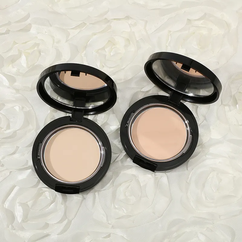 Custom Face Makeup Pressed Powder Compact Case Foundation OEM ODM Waterproof Private Label Cosmetics