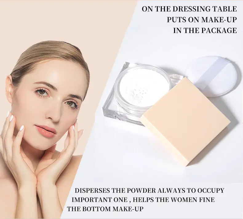 OEM Long Lasting Full Coverage Matte Full Coverage Finish High Quality Custom LogoOEM Wholesale Compact Powder