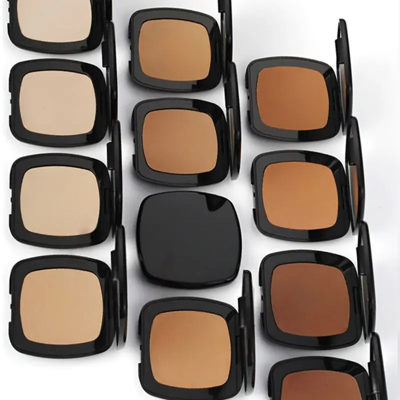 OEM Long Lasting Full Coverage Matte Custom Press Powder Low Moq Waterproof Compact Powder