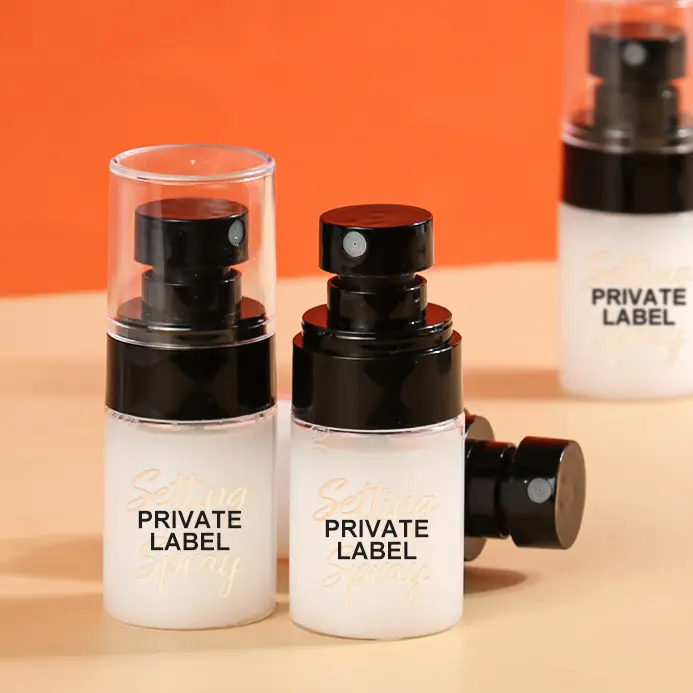 Professional Liquid Makeup Setting Spray 30ml Private Label Oil Control Waterproof Long-Lasting Non-Comedogenic Face Makeup