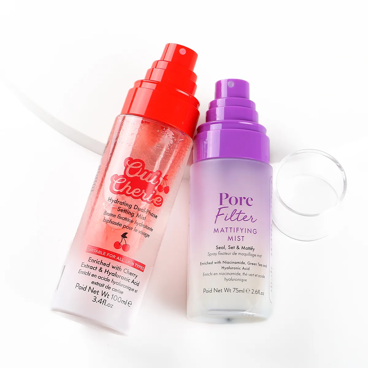 Mineral Makeup Setting Spray with SPF Oil Control & Waterproof for Dry Skin-Liquid Formula Natural Finish detail