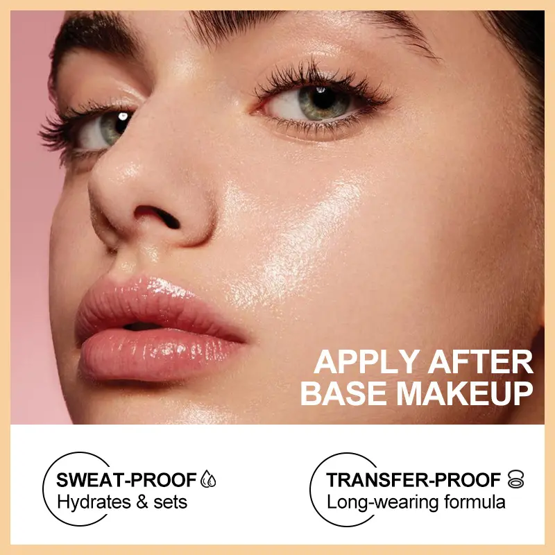 Private Label Makeup Setting Spray Long Lasting Sweatproof Waterproof Oil-control Matte Fixing Mist Setting Spray Makeup
