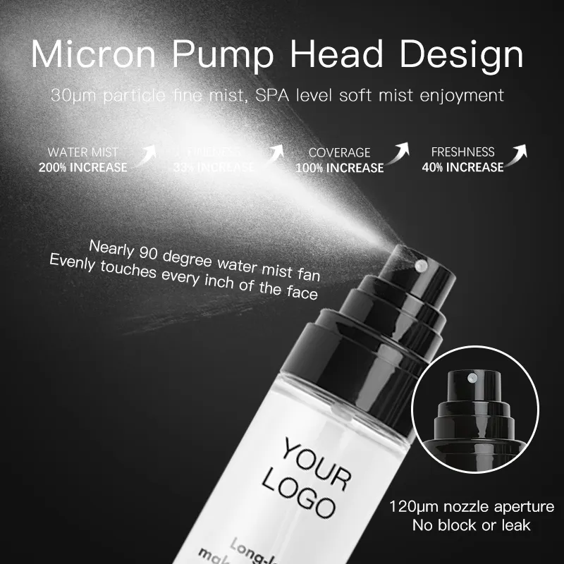 Private Label Long Lasting Waterproof Setting Spray Makeup Makeup Fixing Spray