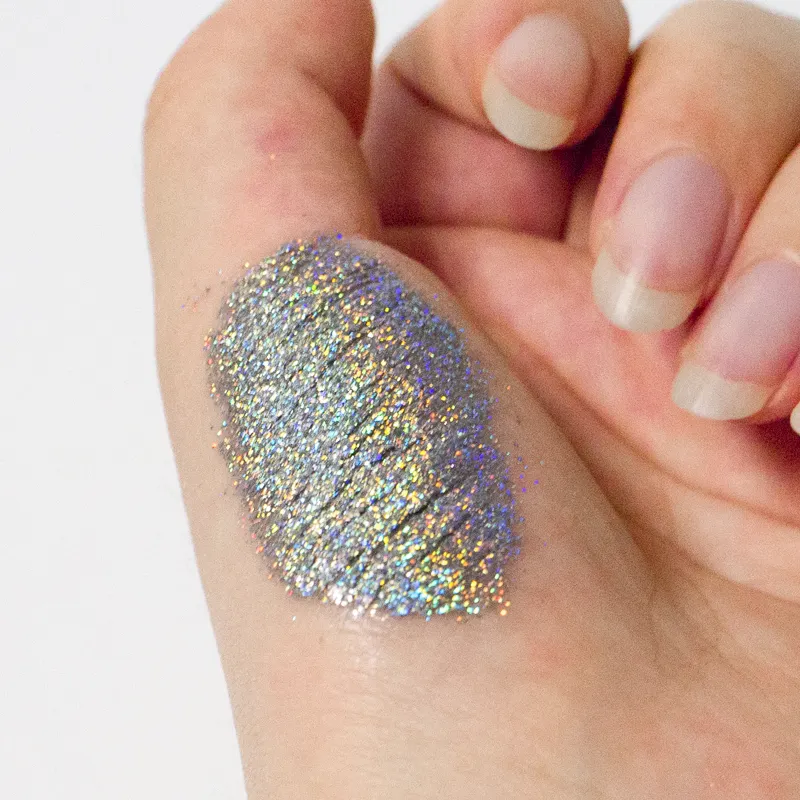 Fine Loose Glitter Metallic Shimmer High Pigment Powder Eye Shadow Duo Chrome Multichrome Chameleon Mica Pigment Dark Chemical